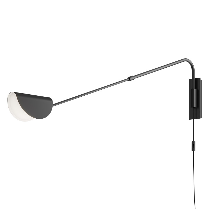 Светильник 36 см, Maytoni Mollis MOD126WL-01B1, черный