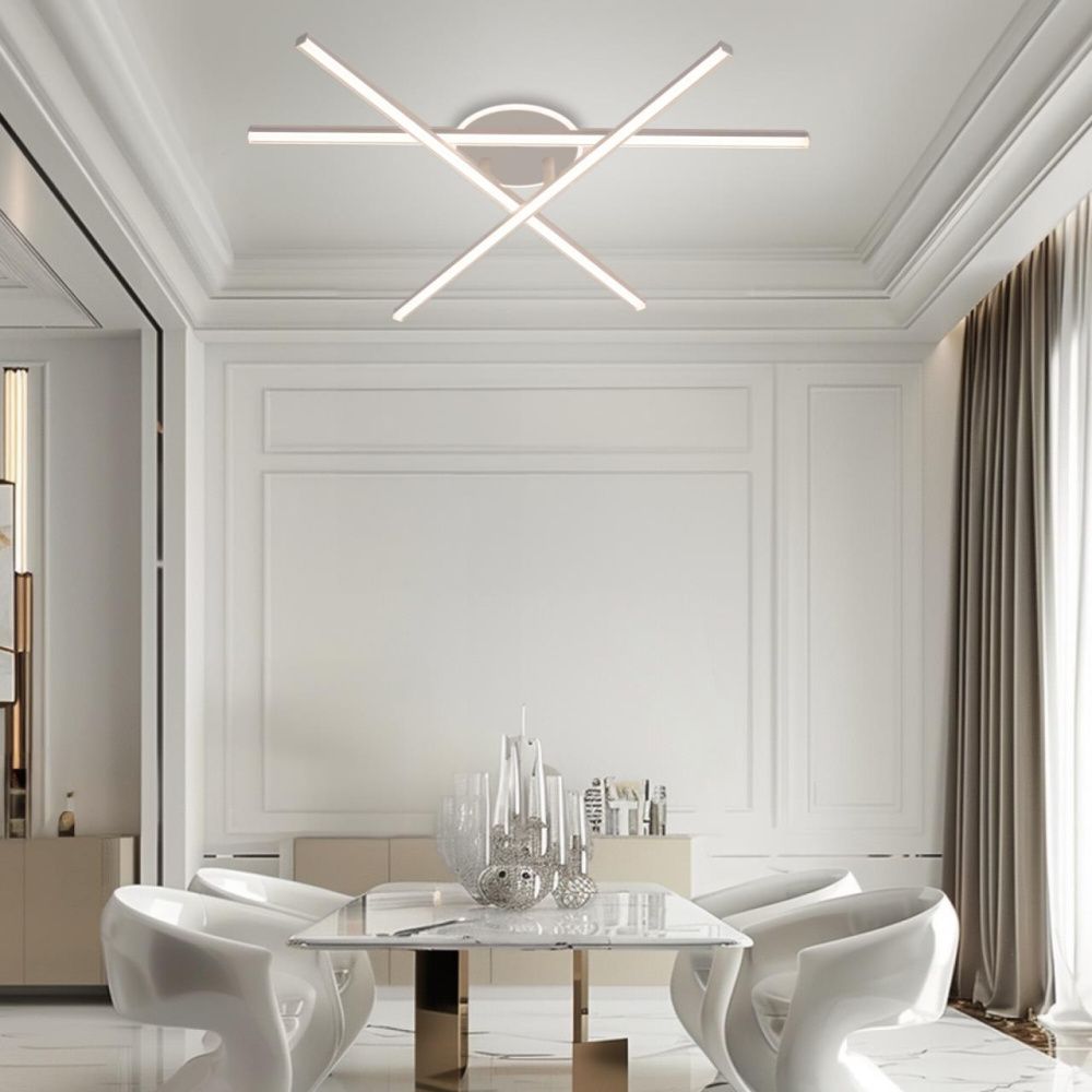 Накладная люстра 90*14 см, 75W, 3000-6000K, Citilux Trent   CL203631 черный