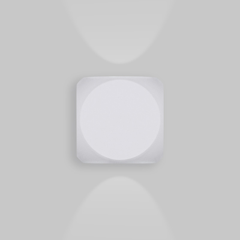 Уличный настенный светодиодный светильник Maytoni Bond Street O015WL-L4W, 4W LED, 3000K, белый