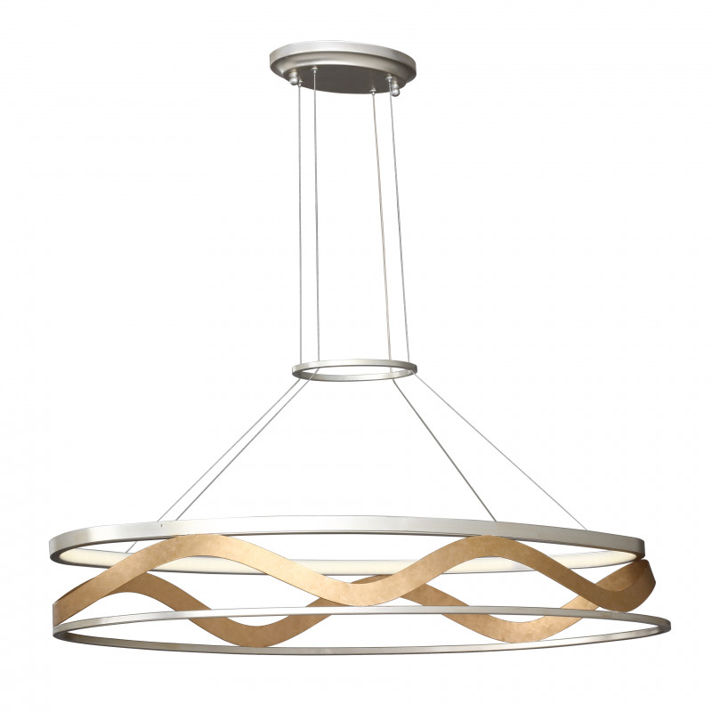 Подвесная люстра Favourite Infinite 2499-9P, L920*W340*H1000, серебряный