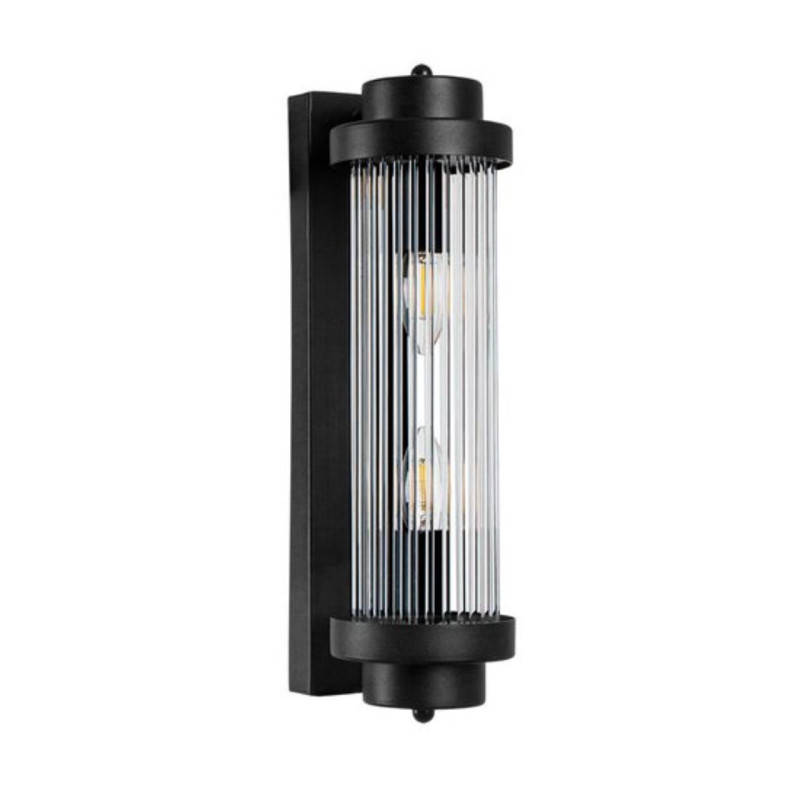 Настенный светильник 43 см, Arte Lamp Hanna A1070AP-2BK, черный