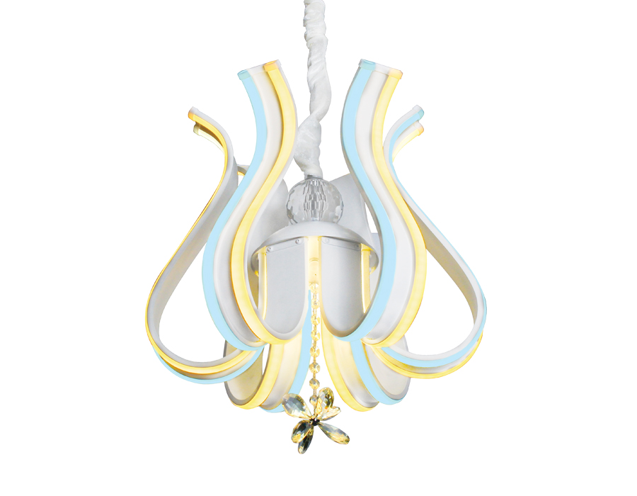 Люстра подвесная 46*40*120 см, LED 117W, 30006400К, белый Ambrella Comfort Line FL112