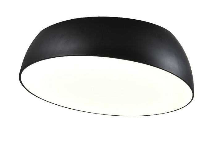 Потолочный светильник 50 см, 50W, 4000K, Zortes Wallo ZRS.1818.05, черный