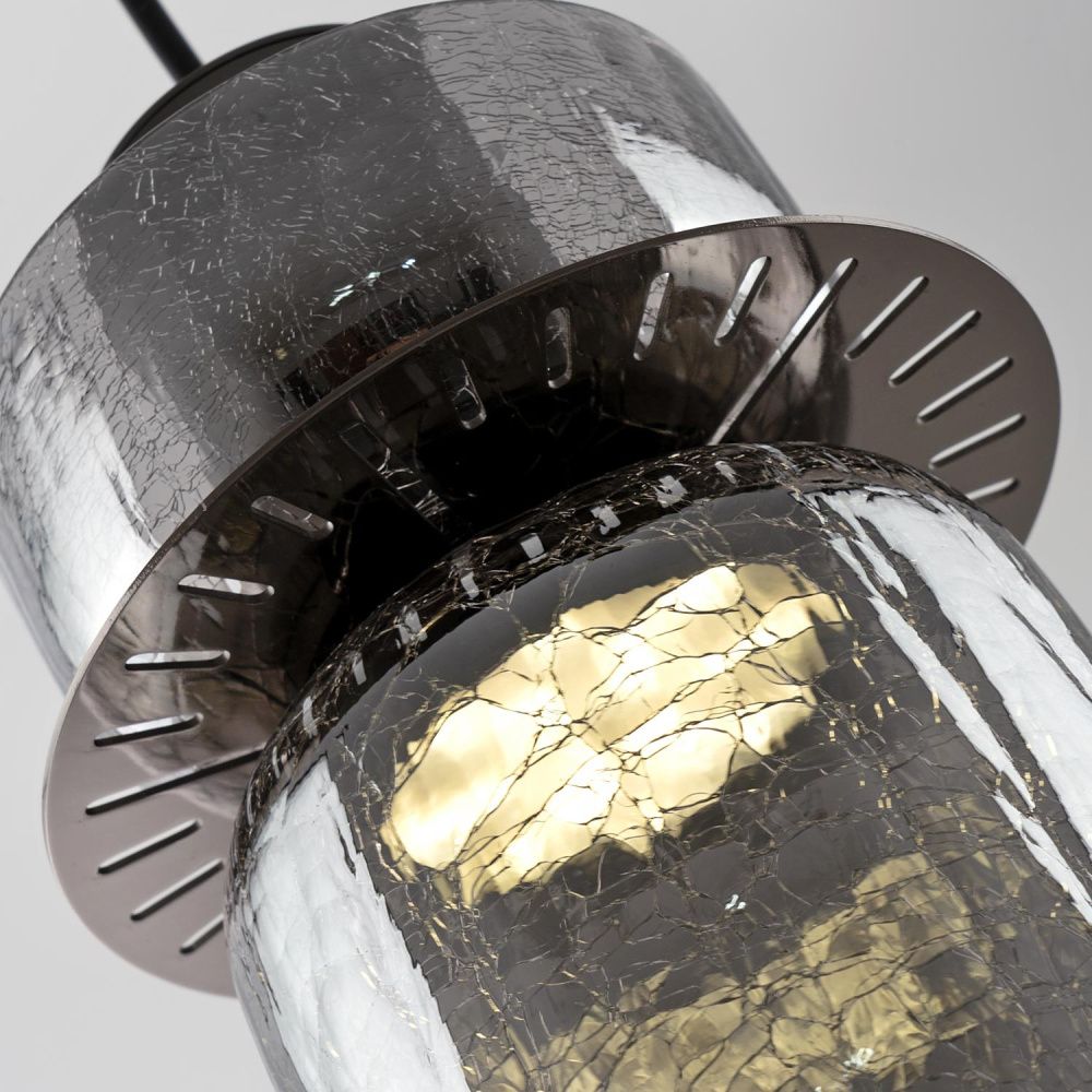 Подвесной светильник 16*37/145 см, LED 10W, 3000-6500К MODESTYLE MS.1410.120 BK черный