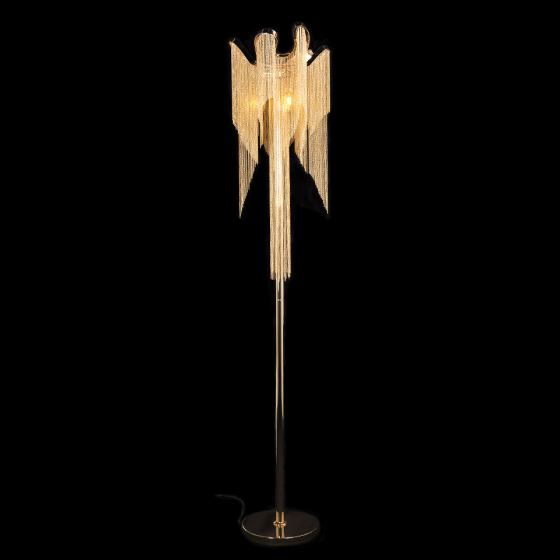 Торшер 38*179 см, 3*E14 Loft it Stream 10208F Gold