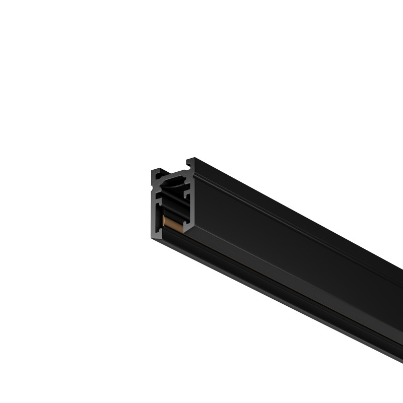 Шинопровод накладной/подвесной для трековых светильников 100*1,1*1,5 см, Maytoni Technical  Busbar trunkings Levity TRX184-111B черный
