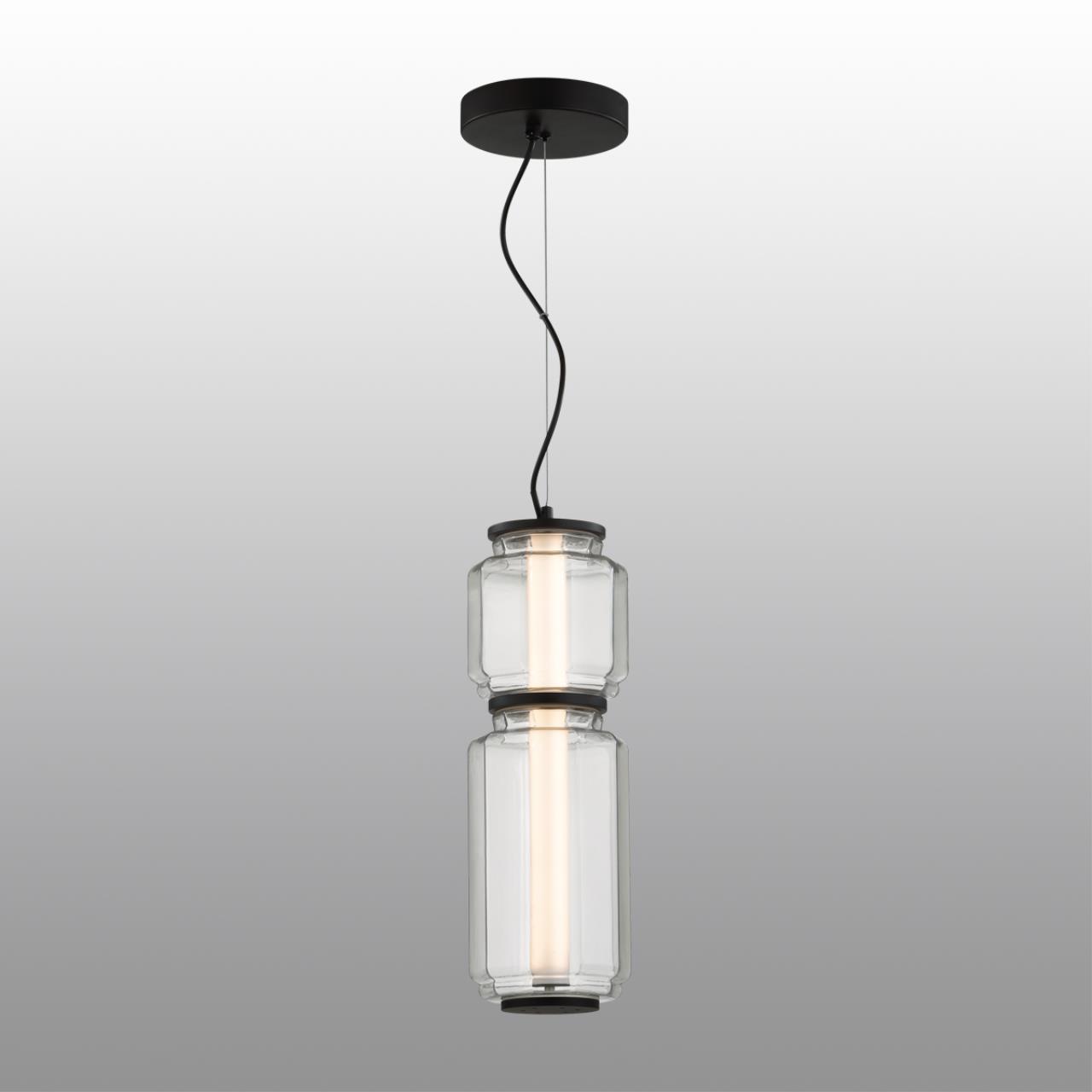 Подвесной светильник  15*15*50-200 см, 1*LED*20W Odeon Light Jam 5409/20L черный