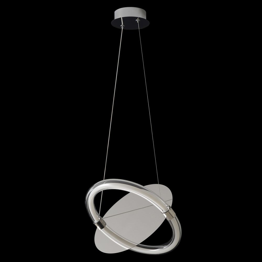 Светильник подвесной 22,3*32*22,3-225,4 см, *LED*22W, 4000K, Crystal Lux Nebula NEBULA SP22W LED CHROME, Хром