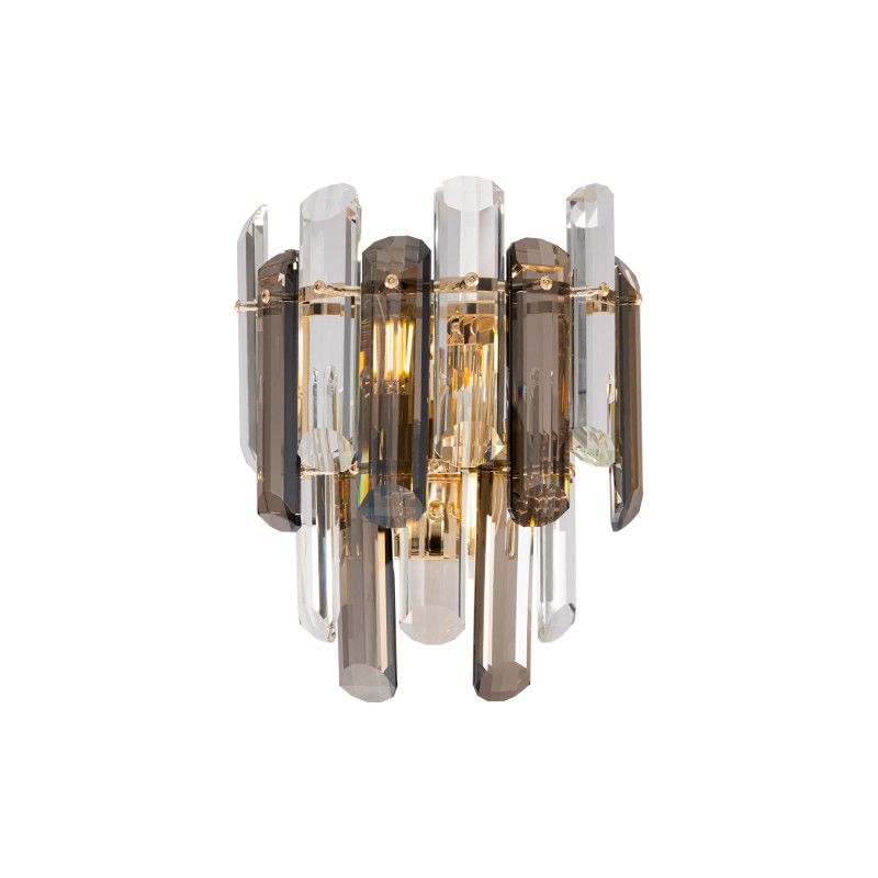 Бра Maytoni Diamant Crystal Flare DIA200WL-02G, золото