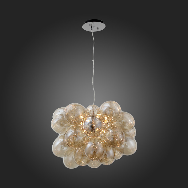 Люстра подвесная 60 см, 60W, 4000K ST LUCE SOSPIRO SL432.203.12 Хром