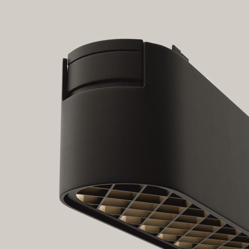 Светильник 12 см, 6W, 4000K, Maytoni Basis Grid TR084-1-6W4K-B, черный