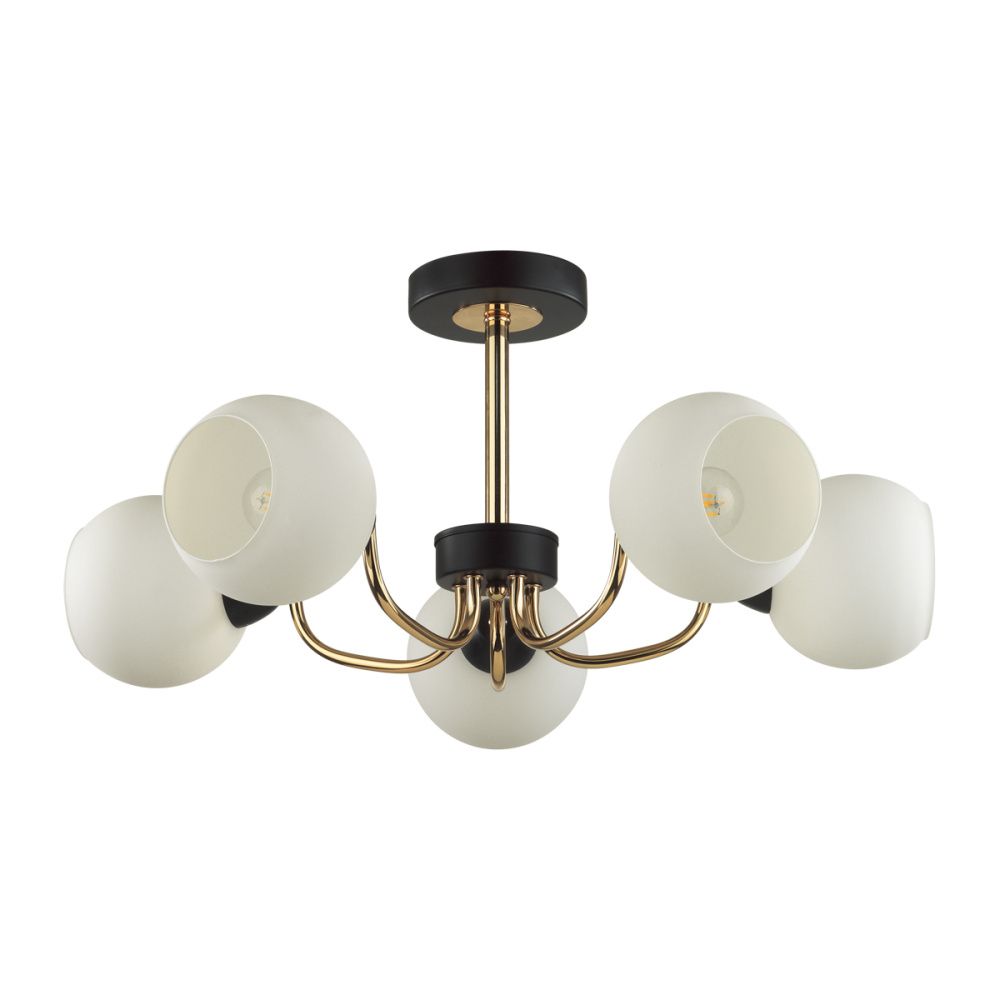 Светильник 58 см, Lumion 5642/5C, черный-золото