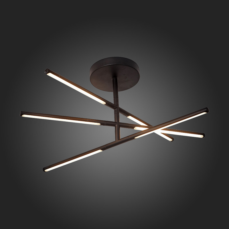 Светильник потолочный 74 см, 36W 3200K ST LUCE RALIO SL1580.403.03 Черный