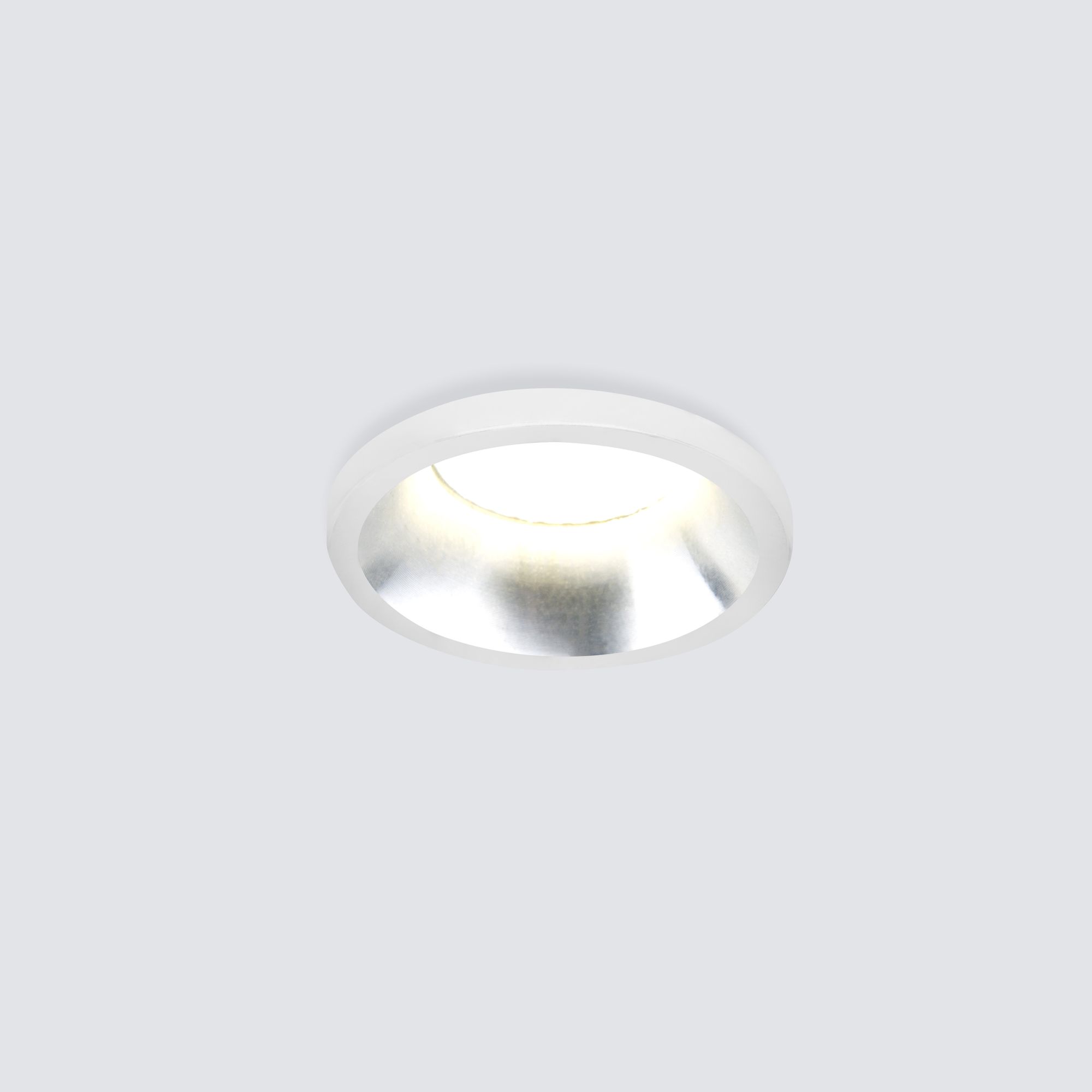 Встраиваемый точечный светодиодный светильник 15269/LED 3W 4200K белый/сатин никель Elektrostandard