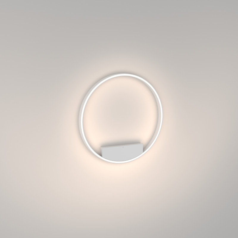 Накладной светильник 60*60*3,5 см, LED, 35W, 3000К-4000К, Maytoni Rim MOD058CL-L35WK белый