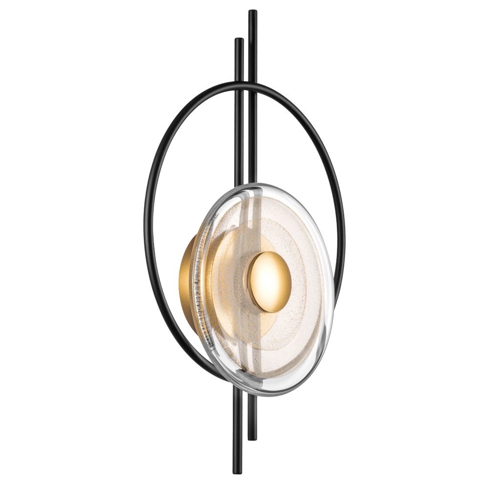 Бра *30*47- см, LED*W, 3000K, Lightstar Erica 609622, Черный