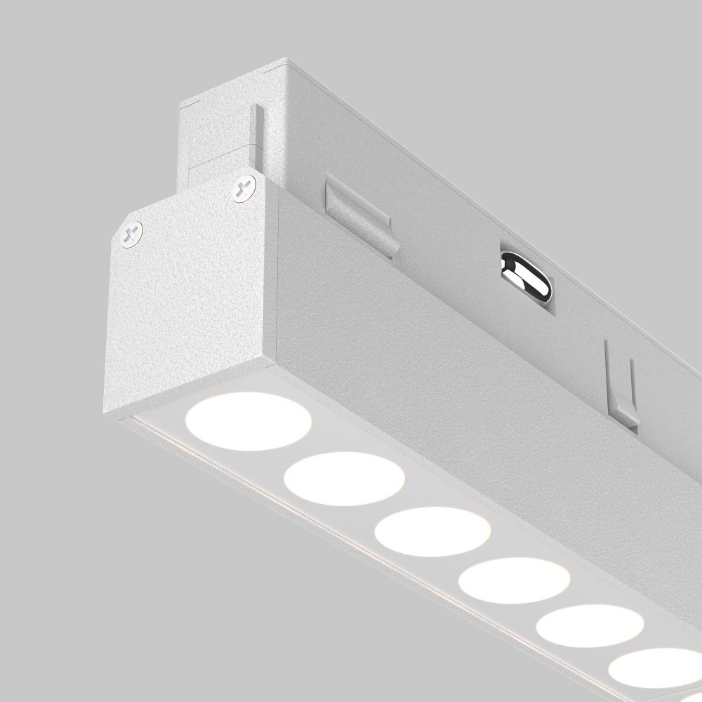 Трековый светильник Points Exility 2700-6000K 18Вт 36° Dim Smart Zigbee, 32,7*2,2-4,4 см, LED*18W, Maytoni TR031-4-18WTW-M-DSZ-W, Белый