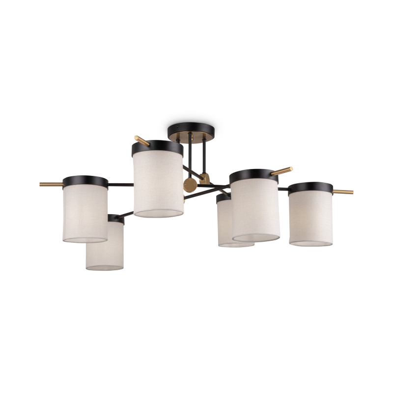 Светильник 96 см, Freya Bogy FR5377CL-06B, черный