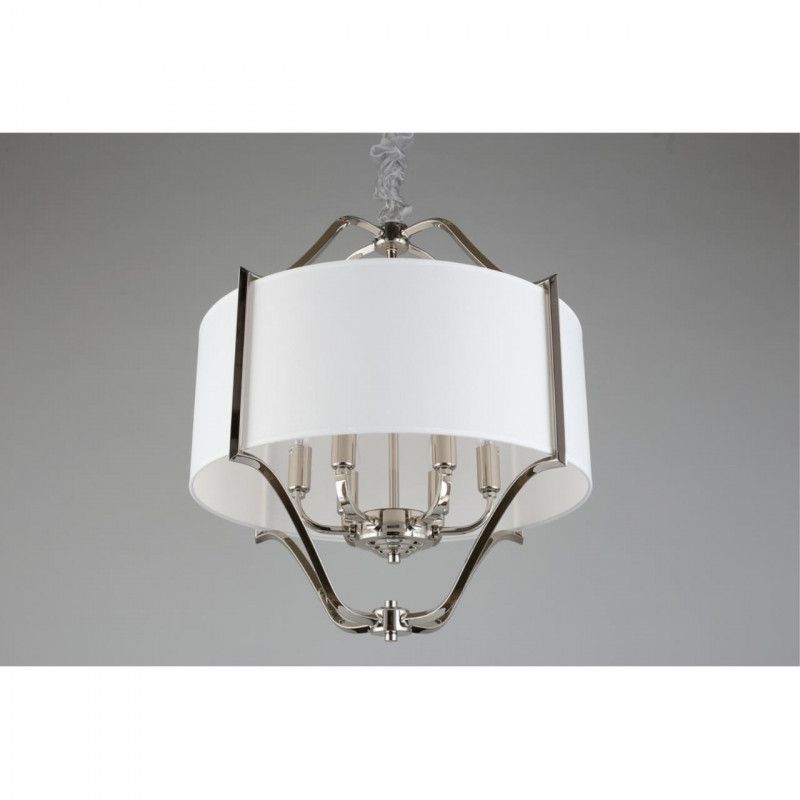 Подвесная люстра 55*80-150 см, 6*E14, 40W, Aployt Kamila APL.727.06.06, хром