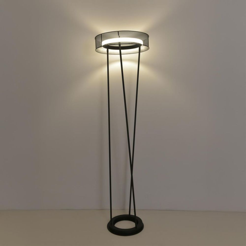 Торшер 165 см, 30W, 3000-6000K, Lumion Ledio Alva 8370/30FL, черный