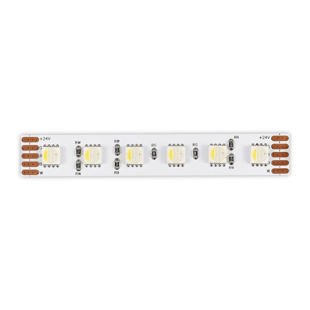 Светодиодная лента ST Luce 24V 18Вт/м 3000К 5м IP20 ST5005.318.20RGBW, цена за метр