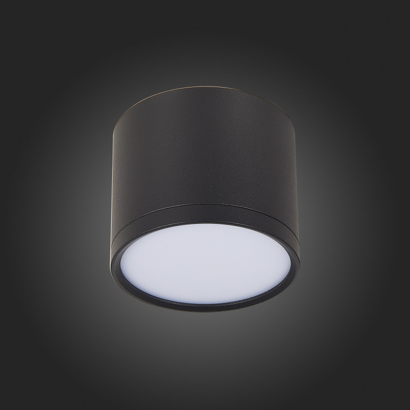 Светильник 9 см, 9W 4000K ST LUCE Накладные светильники ST113.442.09 Черный