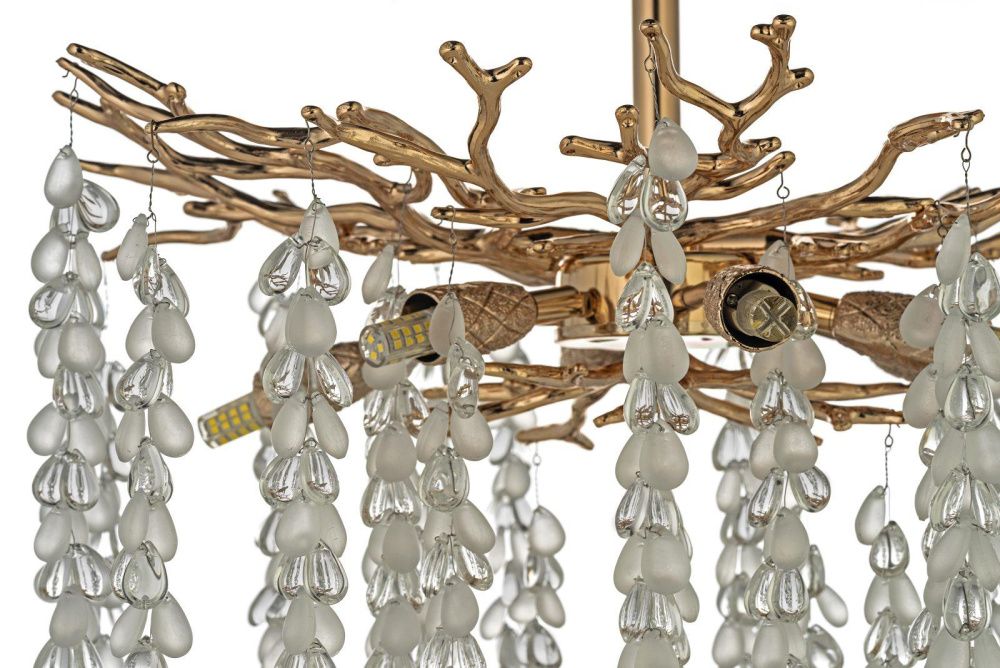 Люстра потолочная *46*55 см, 6*G9*40W, Dio D`arte Tavenna Gold Tavenna H 1.3.46.800 G, золотой