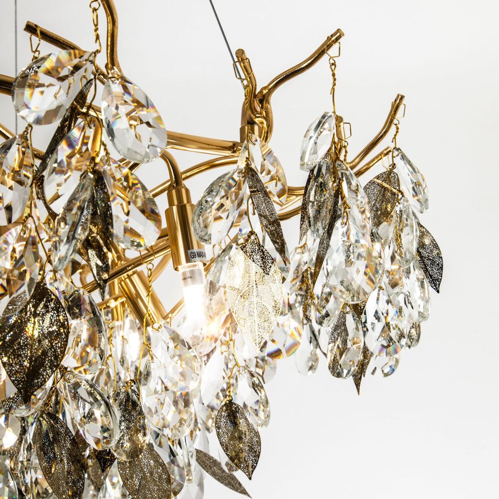 Подвесная люстра 60*60*100 см, G9 9xG9W, , Золото MODESTYLE MS.2111.600 GD