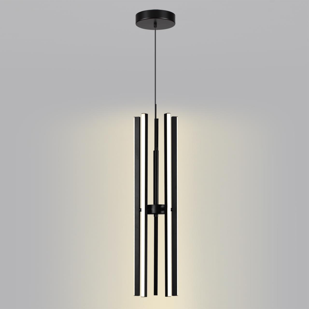 Светильник подвесной 70*150 см, 1*LED*60W 4000K Lumion Parker 6563/60L черный