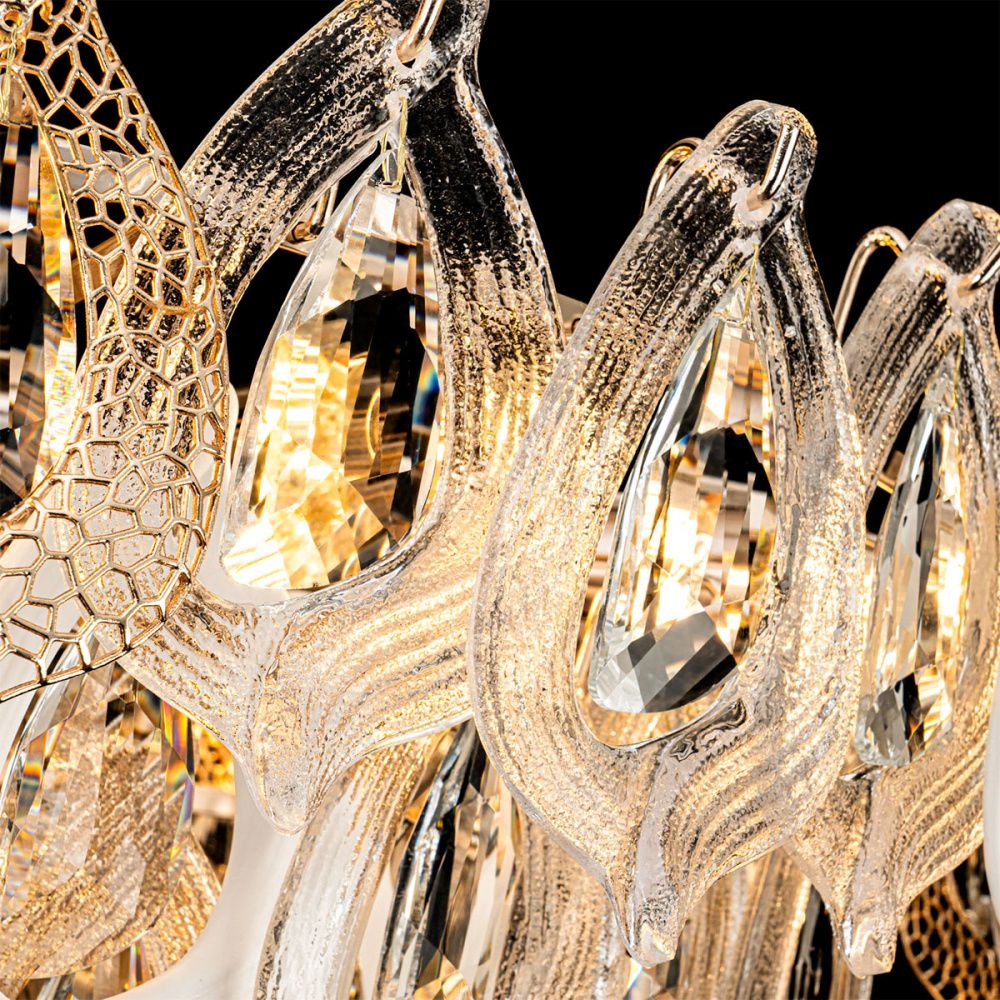 Люстра 80 см, 21*Е14*40W, Modelux  ML.6197.800 GD, Золото