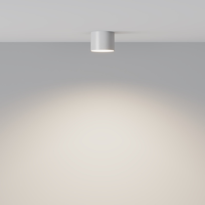 Накладной светильник 8,5*8,5*6,5 см, 1*GX53, 15W, Maytoni Technical GLAM C096CL-GX53-W белый