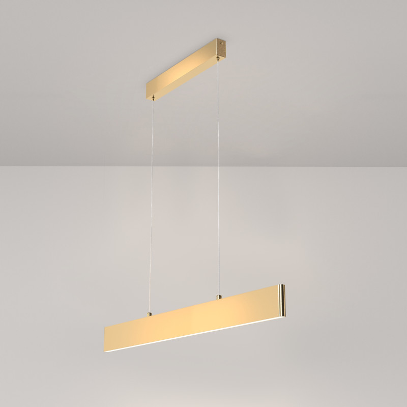 Подвесной светильник Maytoni P010PL-L23G4K, 23W LED, 4000K, золото