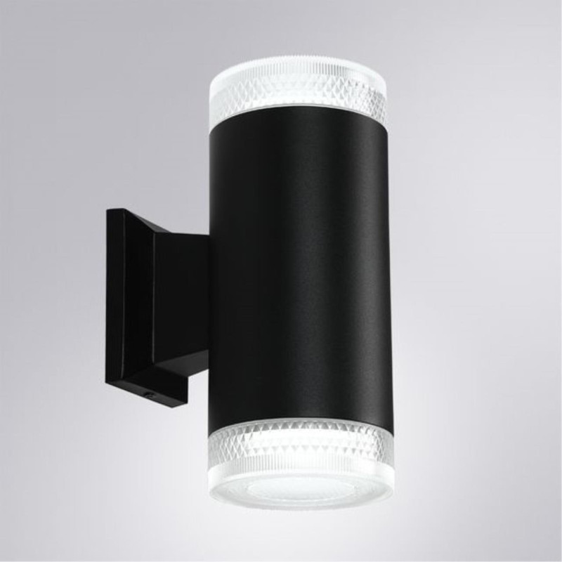 Настенный светильник 14*9*21 cм, 2*GX53*15W Arte Lamp Piautos A1926AL-2BK черный