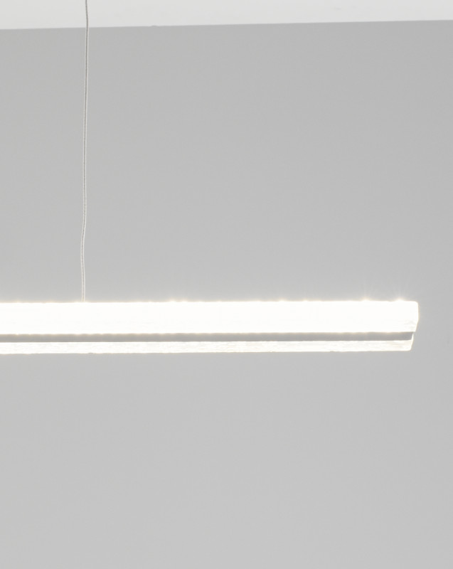 Подвесной светодиодный светильник 60*12*50 см, LED 24 W, Moderli Holo V1940-PL Серый