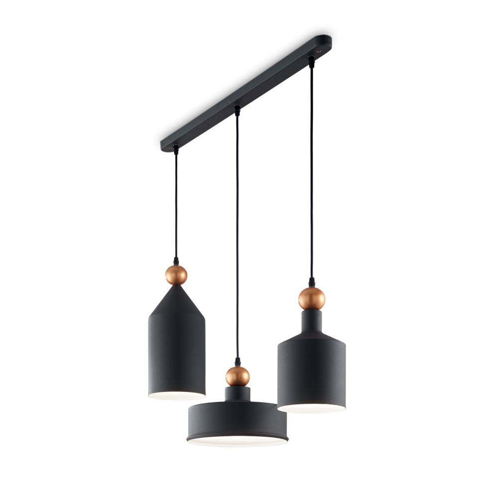 Светильник подвесной ideal lux Triade SP3 макс.3х42Вт Е27 194677.  см