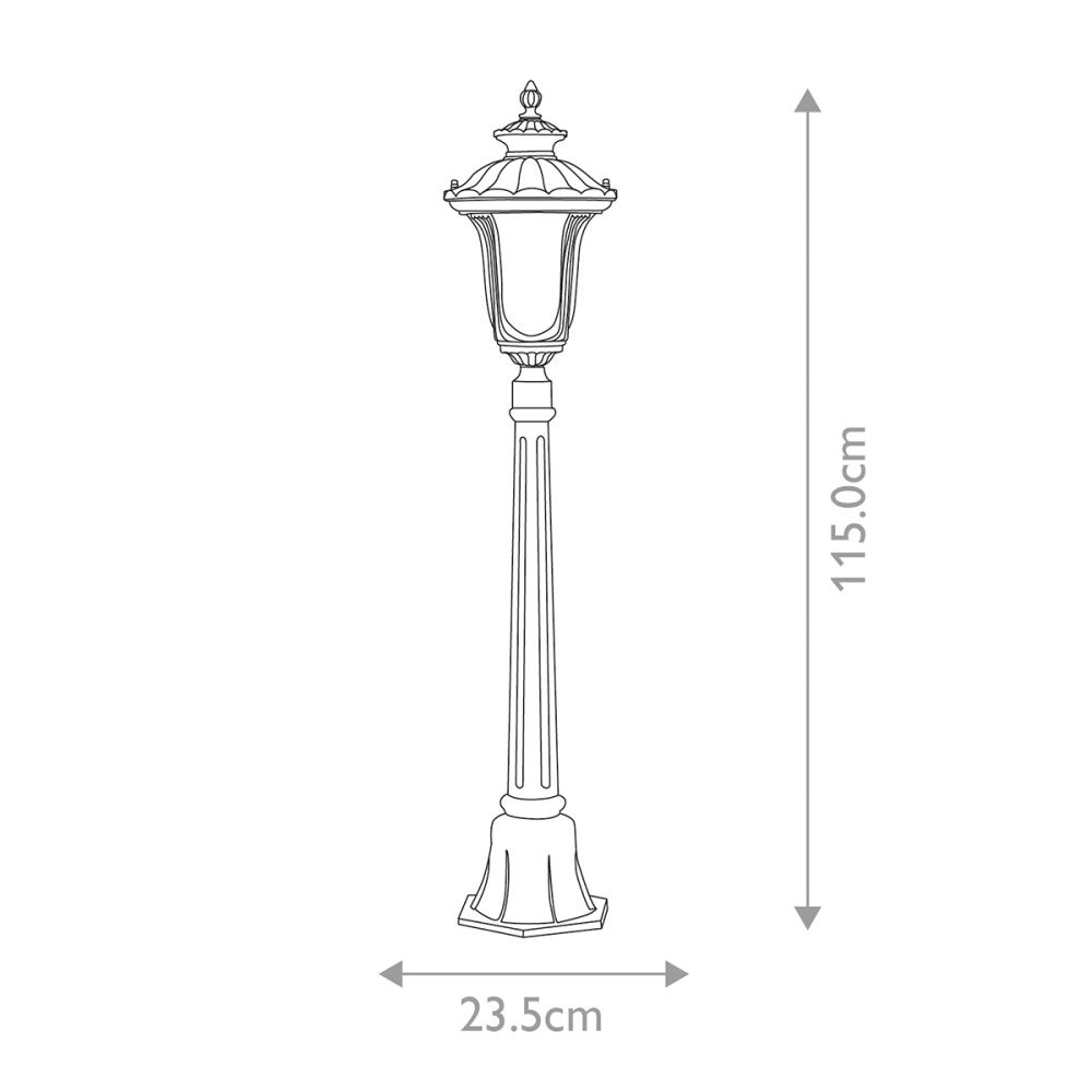 Фонарный столб Elstead Lighting, Арт. CC4-S-BK