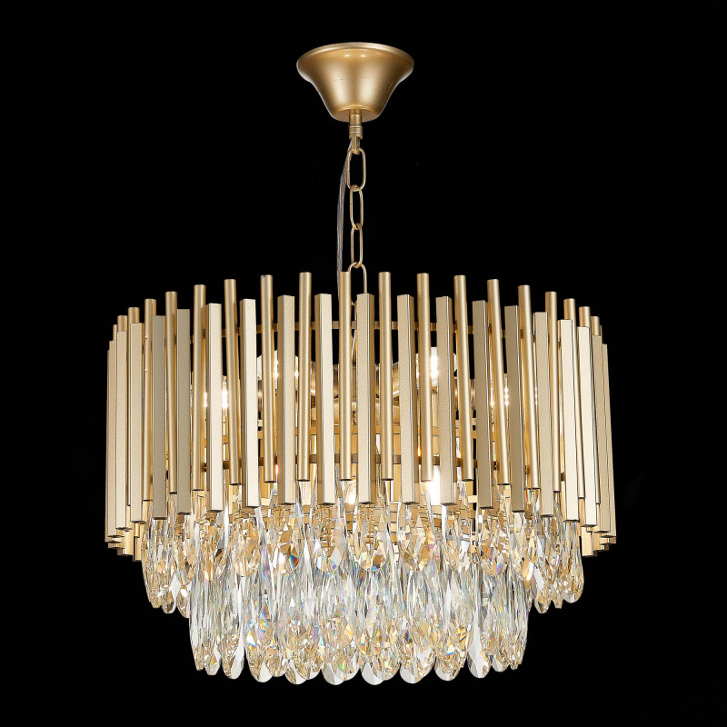 Люстра подвесная 45 см, ST LUCE BARLETTA SL1625.203.09 шампань