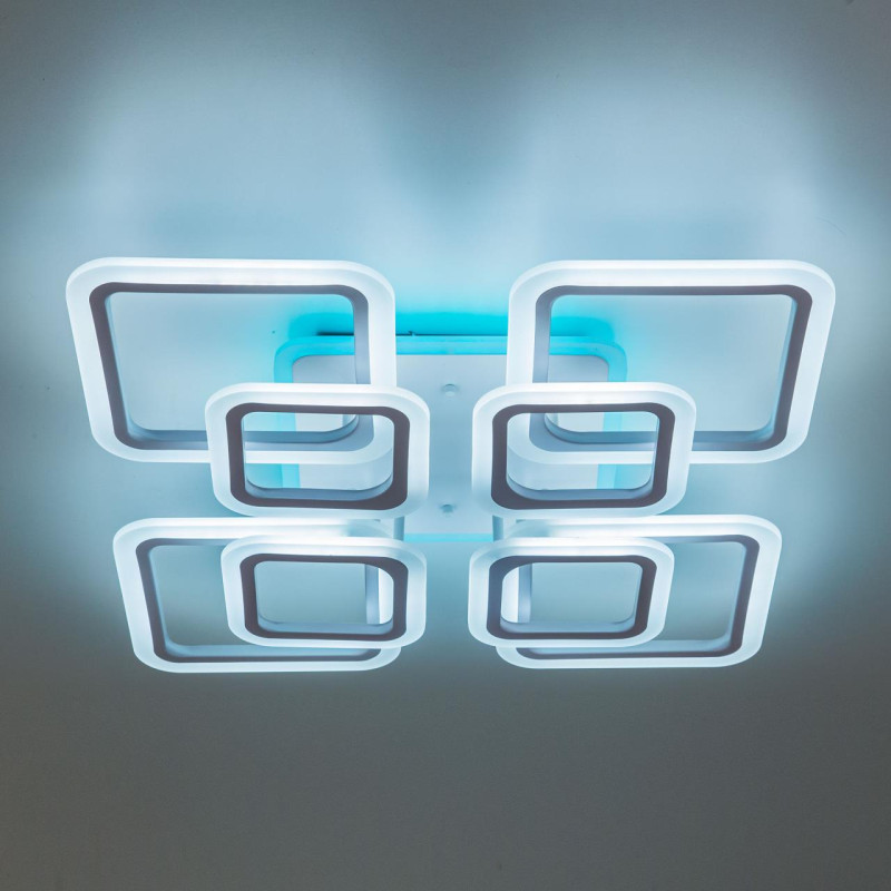 Люстра потолочная Citilux Марсель Смарт CL232A180E, 95W LED, 3000-5500K, белый