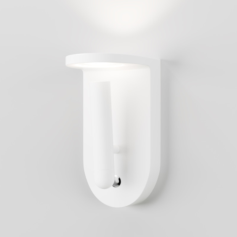 Бра 22*10,5*11 см, 4W, 3000К, 330Lm Maytoni Technical Synergy C034WL-L5W3K белый со сменными цветными стеклами