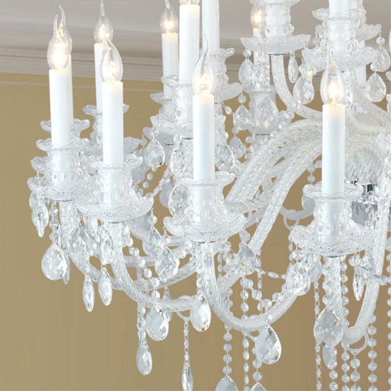 Подвесная люстра 135*180-280 см, 30*E14, 60W, Aployt Ketrin APL.812.03.30, хром