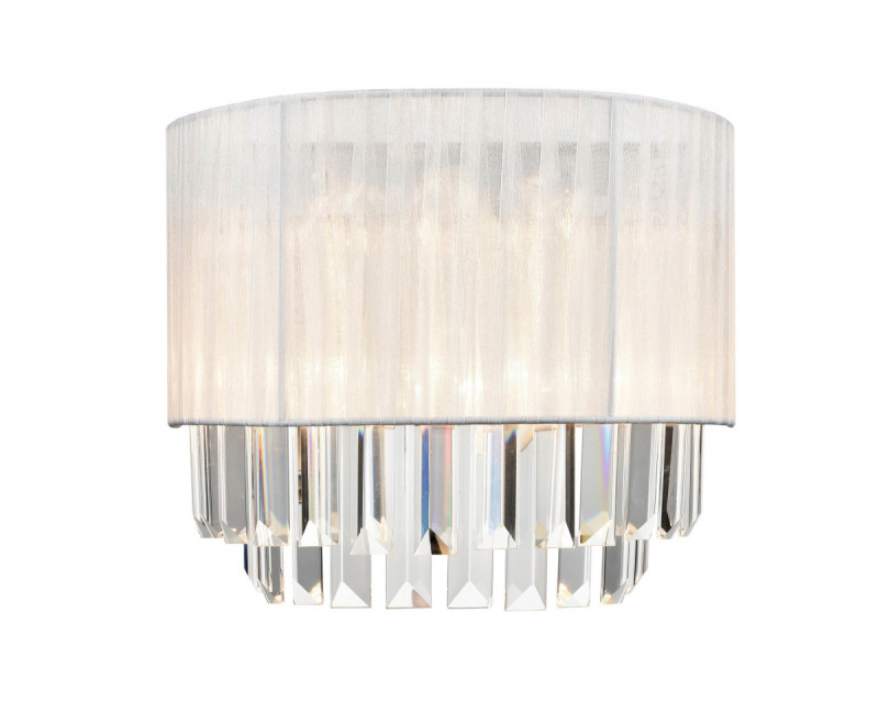Бра 18*30*23 см, 2*E14 хром Vele Luce Fata VL3173W02
