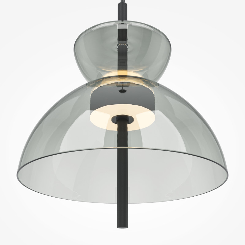 Подвесной светильник  25*57,8 см, LED 12W, 3000К, Черный Maytoni Bangkok MOD185PL-L11B3K2