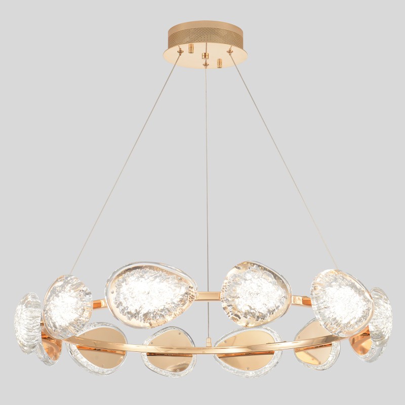 Светильник 78 см, Crystal Lux FELICIDAD SP96W LED, золото
