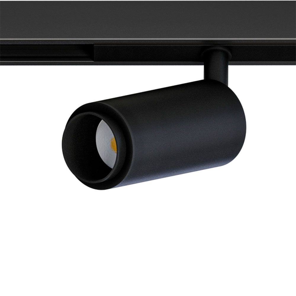 Светильник трековый 10,5*13*10,5 см, 1*LED*8W, 3000K, Arte Lamp Optima A7295PL-1BK, Чёрный