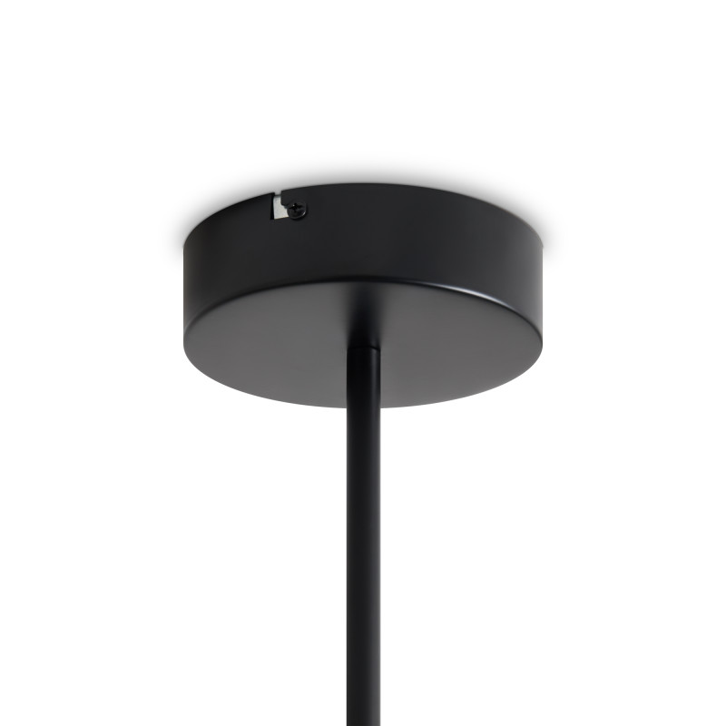 Люстра на штанге 78,5*78,5*43 см, LED, 25W, 3000К, Freya ARCH FR6178CL-L30B черный