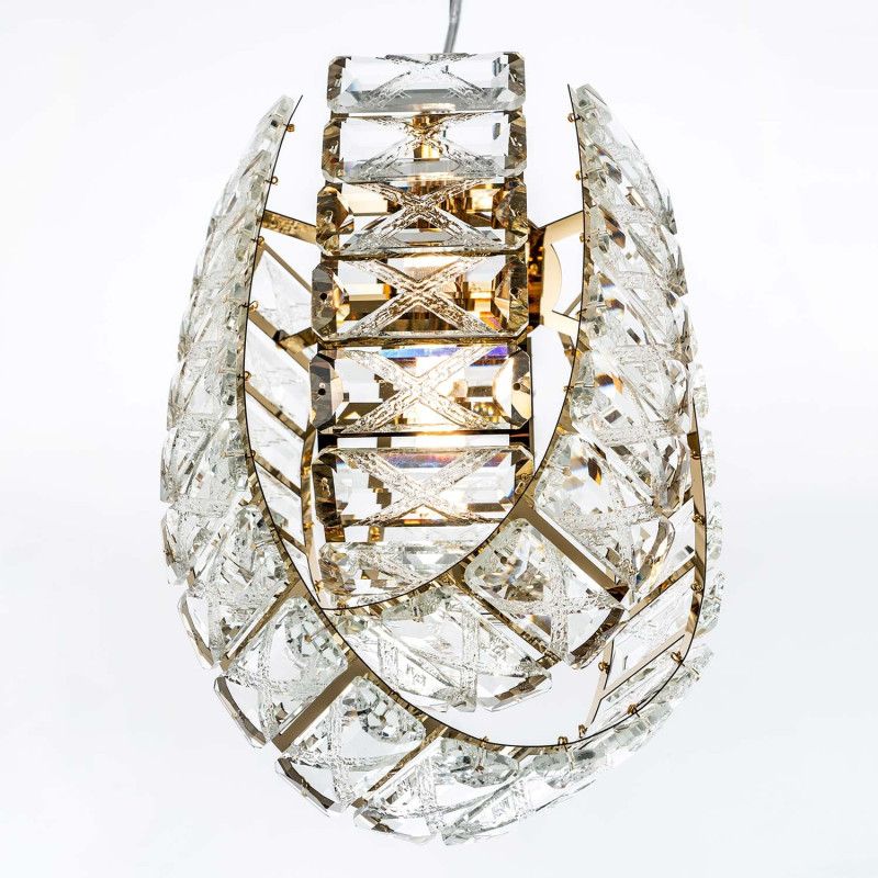 Подвесная люстра 20x20x50см, G9, 2xG9Вт, , Modelux ML.755.2 GD Золото