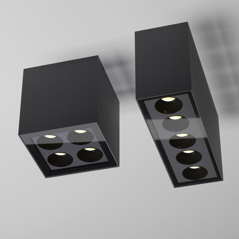 Светильник 15*5 см, LED 10W, 3000К, Графит Maytoni Ares O309CL-L10GF3K