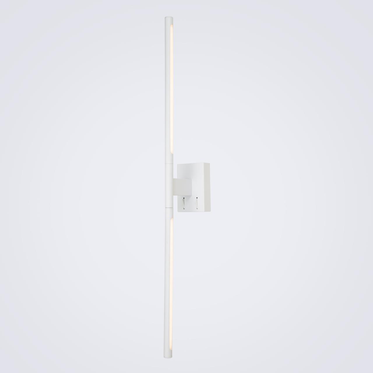 Бра 8*13*77 см, LED 12W, 3000К, Белый LEDtrec LT7180 WH