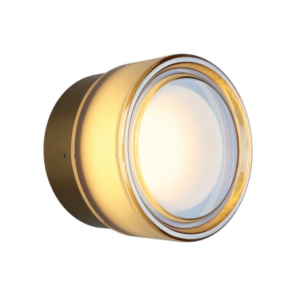 Настенный светильник 12.5 см, 5W, 3000K, Aployt Renata APL.092.01.05, бронза