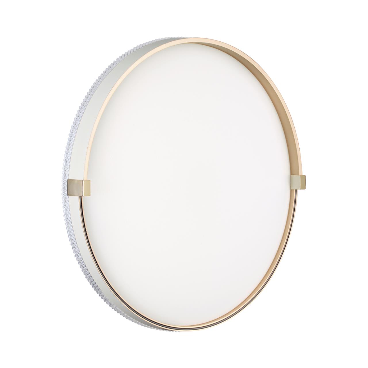 Cветильник 49*7,7 см, LED 70W, 3000-6000 К, IP43, белый/золотой, пластик Sonex Olidi White, 7646/EL